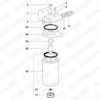 FIAT 46433766 Housing, fuel filter